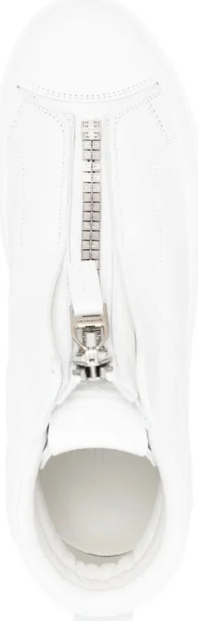 Zip-Up High-Top Sneakers - Image 4