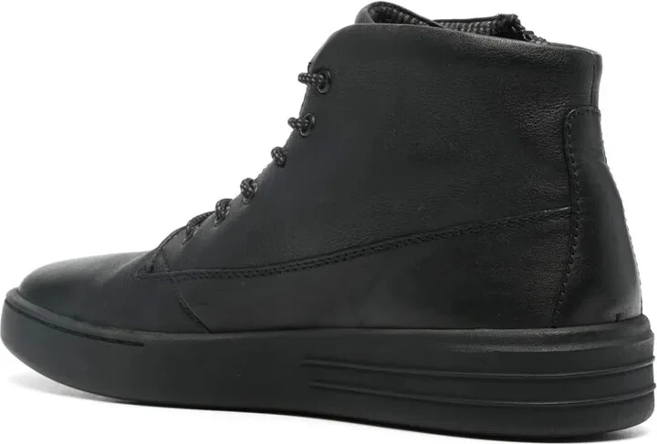 Zip-Up Leather Boots - Image 3