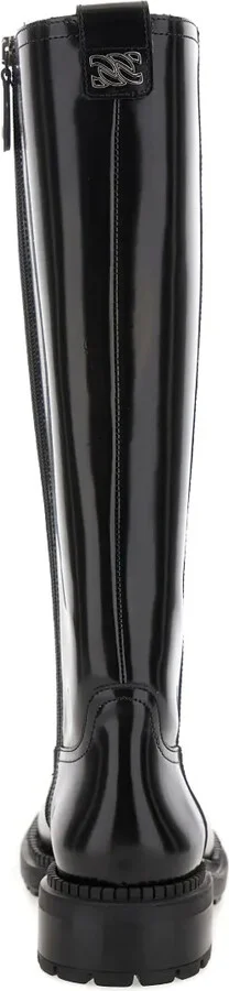 Zip-Up Leather Boots - Image 3