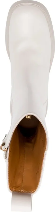 Zip-Up Leather Boots - Image 4