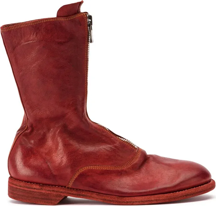 Zipped Ankle Boots