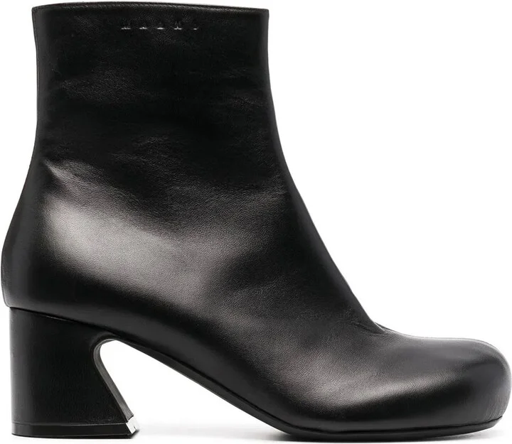 Zipped Ankle Boots