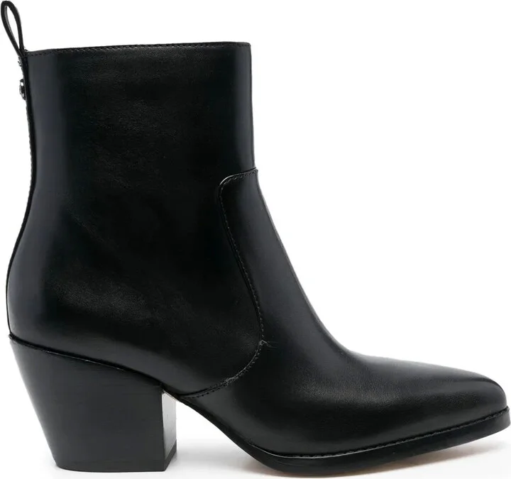 Zipped Ankle Boots