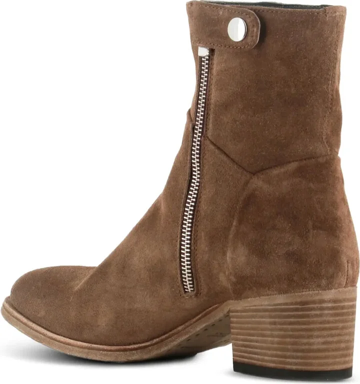 Zipped Block-Heel Boots - Image 4