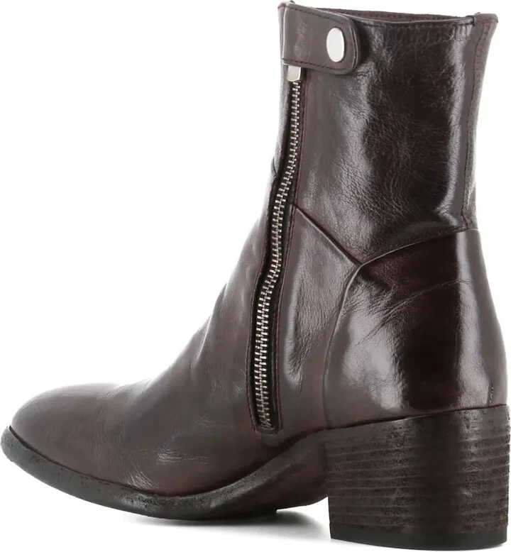 Zipped Block-Heel Boots - Image 4