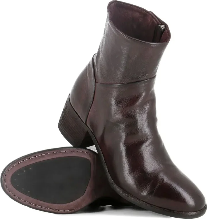 Zipped Block-Heel Boots - Image 5
