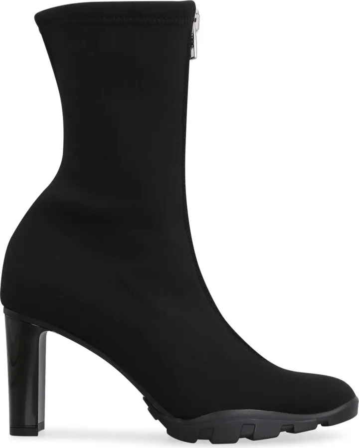Zipped-Up Ankle Boots
