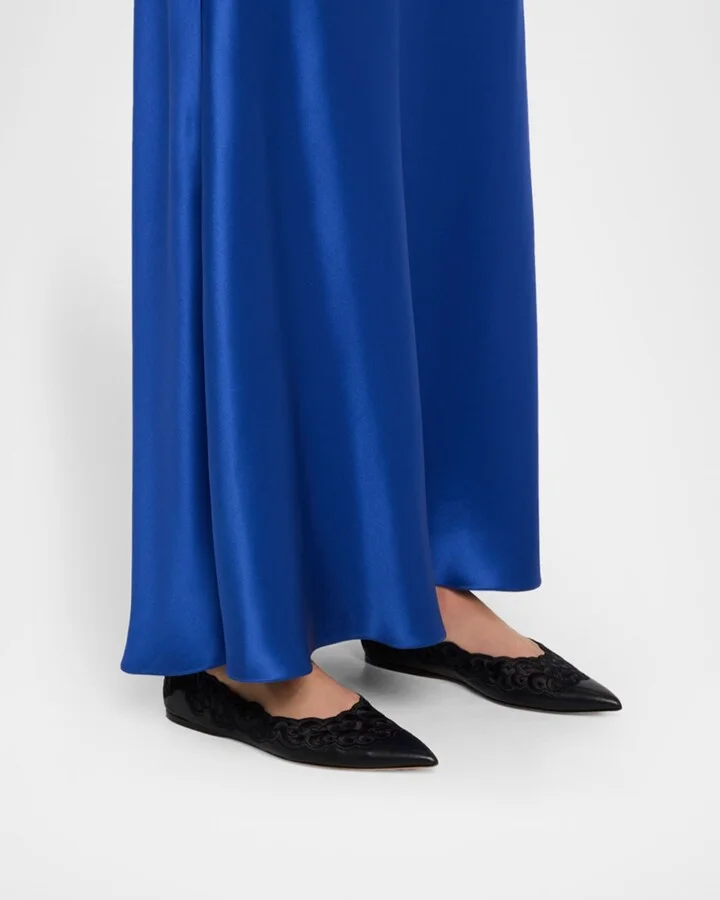 Ziva Leather Ballerina Flats - Image 8