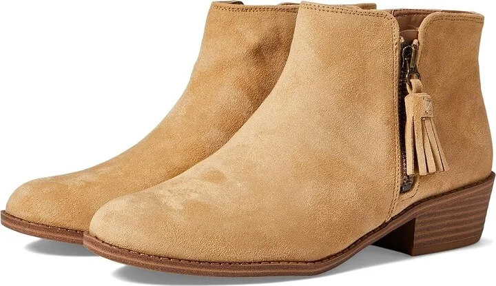 ZODIAC Val-Western Women's Boots Desert Tan Microfabric : 10 M