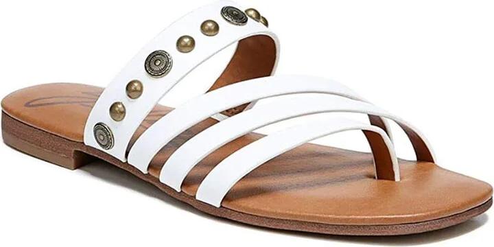 ZODIAC Womens Brisa White Sandals 5 M