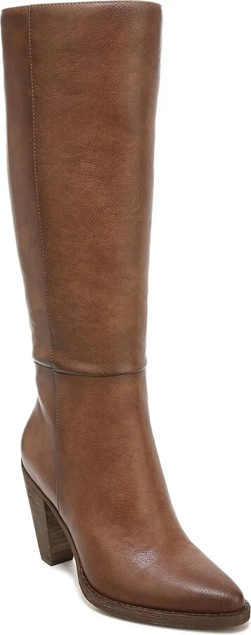 ZODIAC Womens Dion Knee High Boot Cognac Brown 5 M