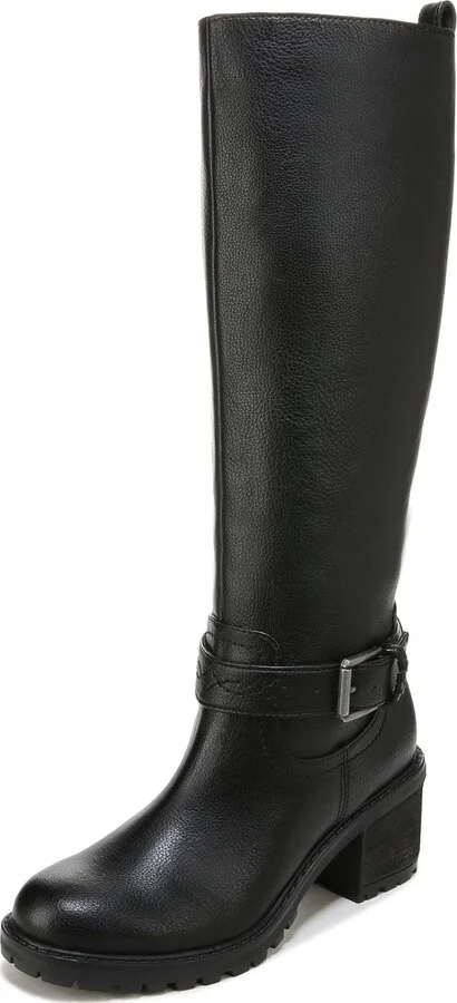 Black Faux Leather