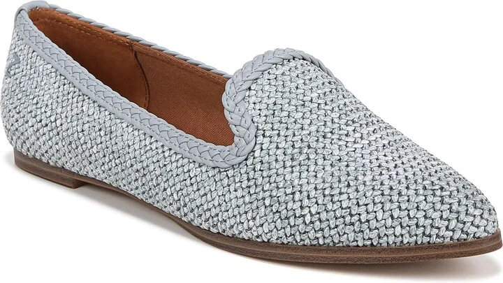 ZODIAC Womens Hill-Loafer Slip-Ons Blue Raffia 5 M