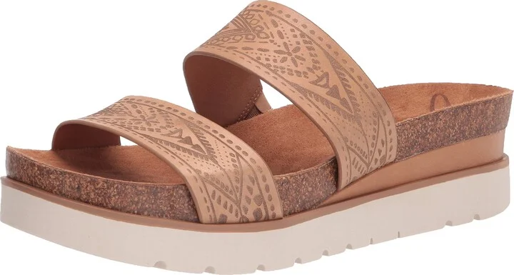 ZODIAC Womens Kaia Slide Sandal Natural Sand 5 M