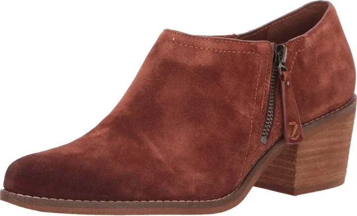 ZODIAC Womens Margot Ankle Boot Cognac 6.5 M