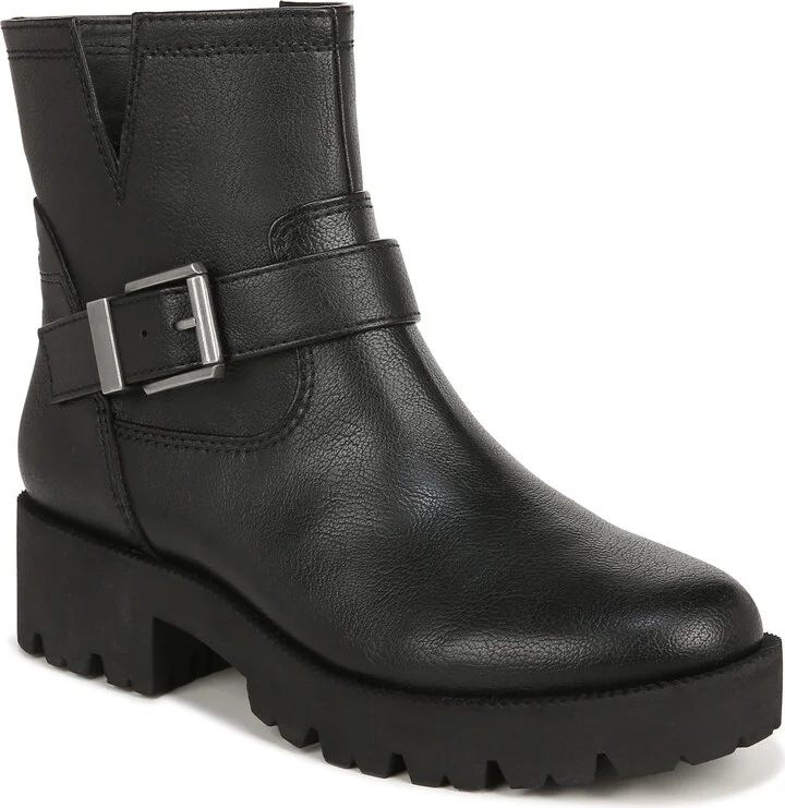 ZODIAC Women's Miller-2 Fashion Buckle Ankle Bootie Black 9.5 M