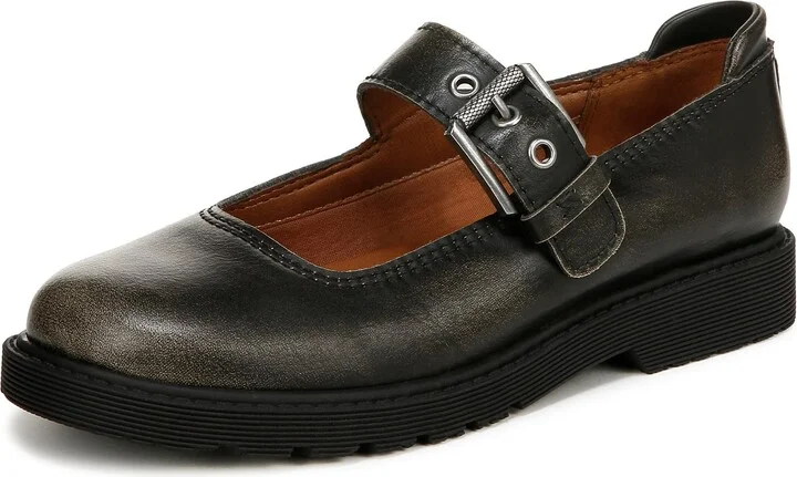 ZODIAC Womens Raya Buckle Mary Jane Black 8.5 M