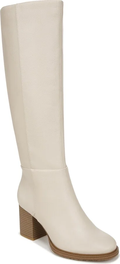 ZODIAC Women's Riona Block Heel Tall Boot Birch 7.5 M