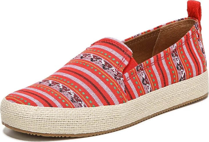 ZODIAC Womens Roma Slip On Sneaker Red Multi 5 M