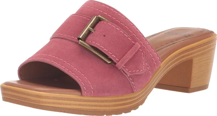 ZODIAC Womens Sienna Slide Sandal Raspberry 5 M