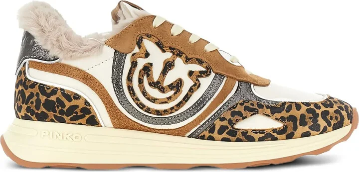 Zoe 01 leopard-print sneakers