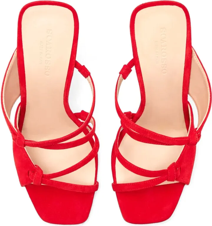 Zoe 100mm suede mules - Image 3