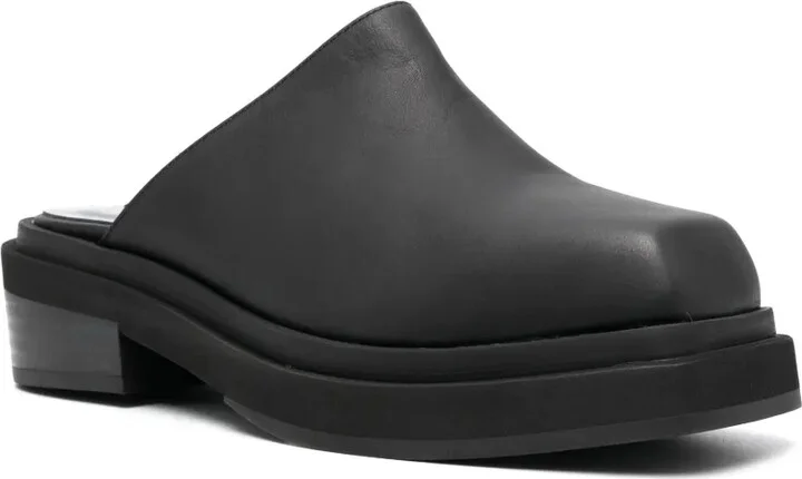 Zoe 55mm leather mules - Image 2