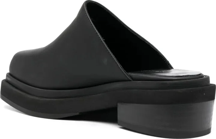 Zoe 55mm leather mules - Image 3