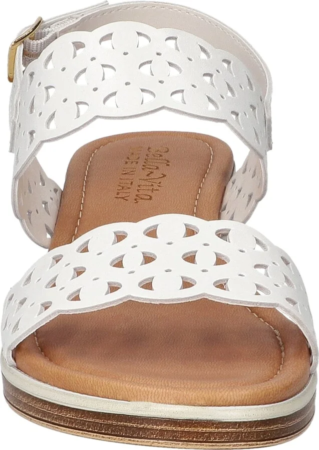 Zoe Italy Perforated Sandal - Image 10