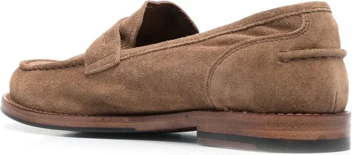 Zoe suede penny loafers - Image 3