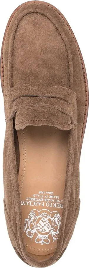 Zoe suede penny loafers - Image 4