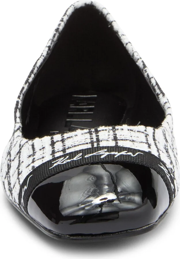 Zofia Cap Toe Tweed Flat - Image 3