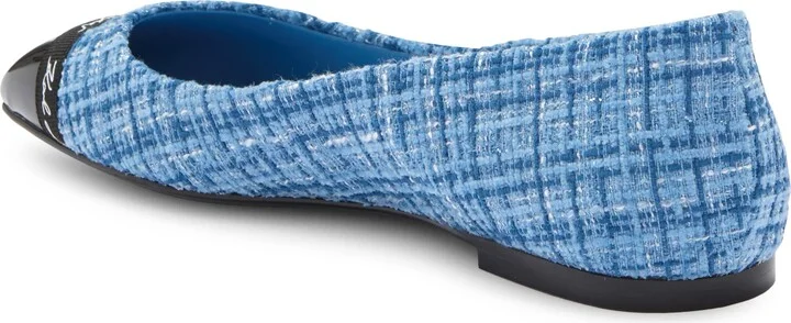 Zofia Cap Toe Tweed Flat - Image 8