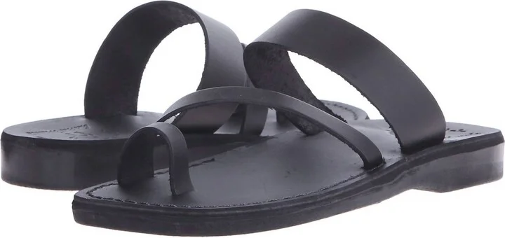 Zohar Slide Sandal In Black