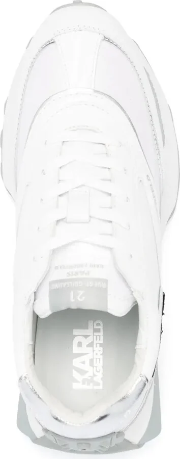 Zone Karl leather low-top sneakers - Image 4