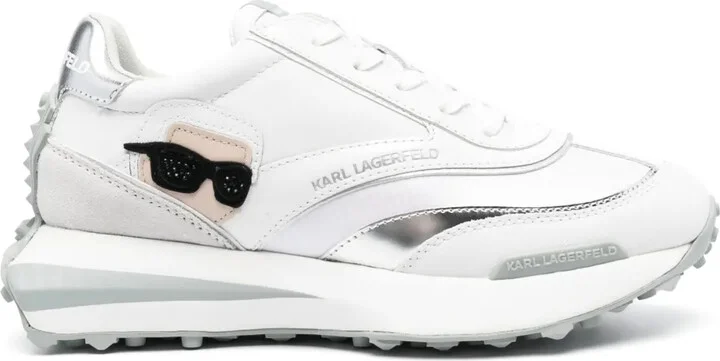 Zone Karl leather low-top sneakers