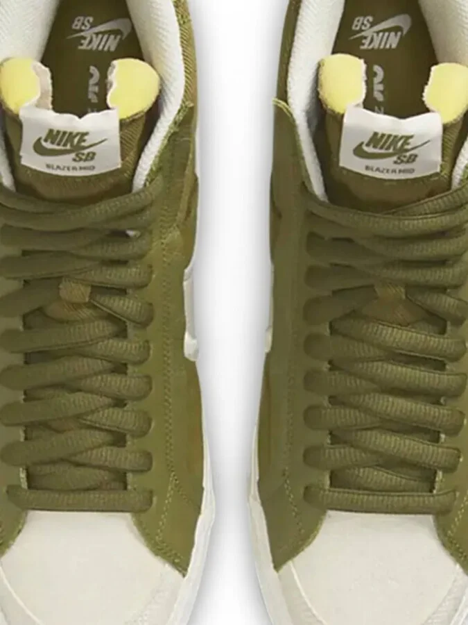 Zoom Blazer Mid Premium Plus SB "Olive" sneakers - Image 2