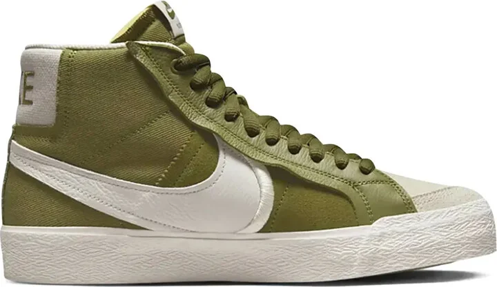 Zoom Blazer Mid Premium Plus SB "Olive" sneakers