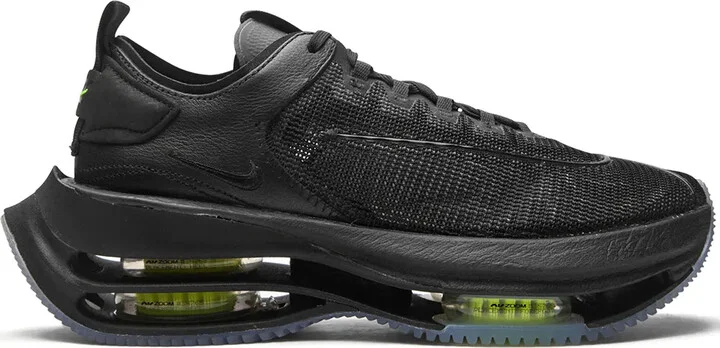 Zoom Double Stacked "Black/Volt" sneakers