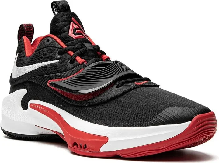 Zoom Freak 3 "Black/White/University Red" sneakers - Image 2