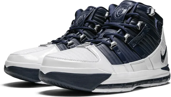 Zoom LeBron 3 QS "White/Navy" sneakers - Image 2