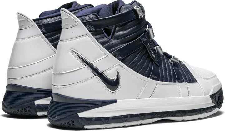 Zoom LeBron 3 QS "White/Navy" sneakers - Image 3
