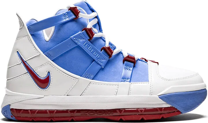Zoom LeBron III QS “Houston Oilers” sneakers