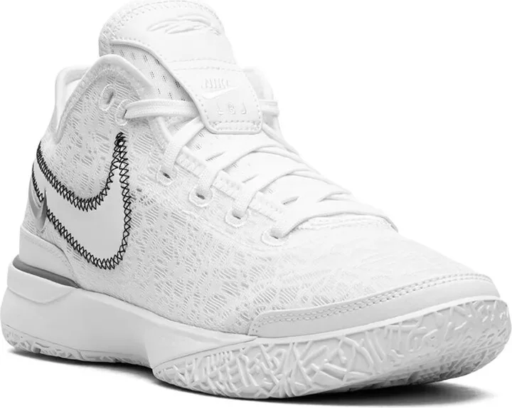 Zoom Lebron NXXT Gen "White / Metallic Silver" sneakers - Image 2