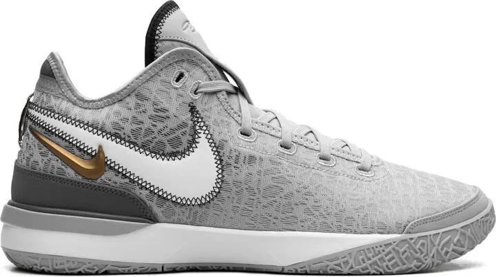 Zoom LeBron NXXT Gen "Wolf Grey Metallic Gold"