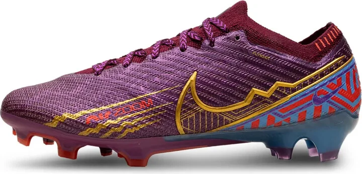 Zoom Mercurial Vapor 15 Elite KM FG Cleats "Mbappe Dark Beetroot" sneakers - Image 3