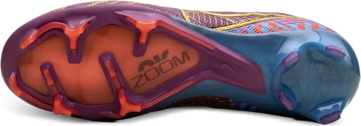 Zoom Mercurial Vapor 15 Elite KM FG Cleats "Mbappe Dark Beetroot" sneakers - Image 5