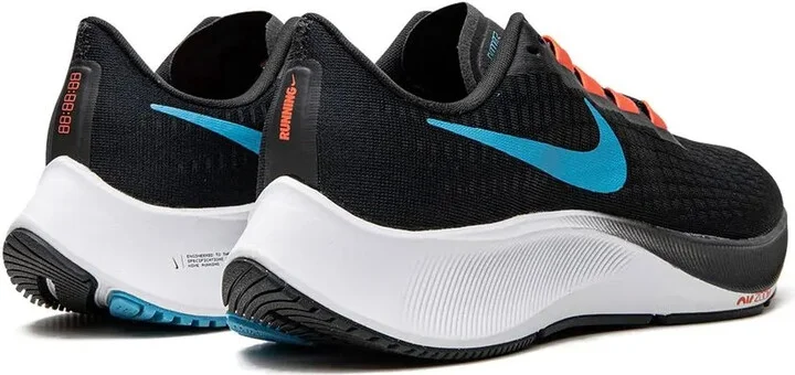 Zoom Pegasus 38 "Off Noir/Light Blue Fury" sneakers - Image 3