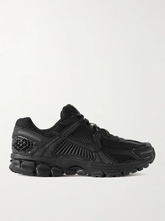 Zoom Vomero 5 Leather and Rubber-Trimmed Mesh Sneakers