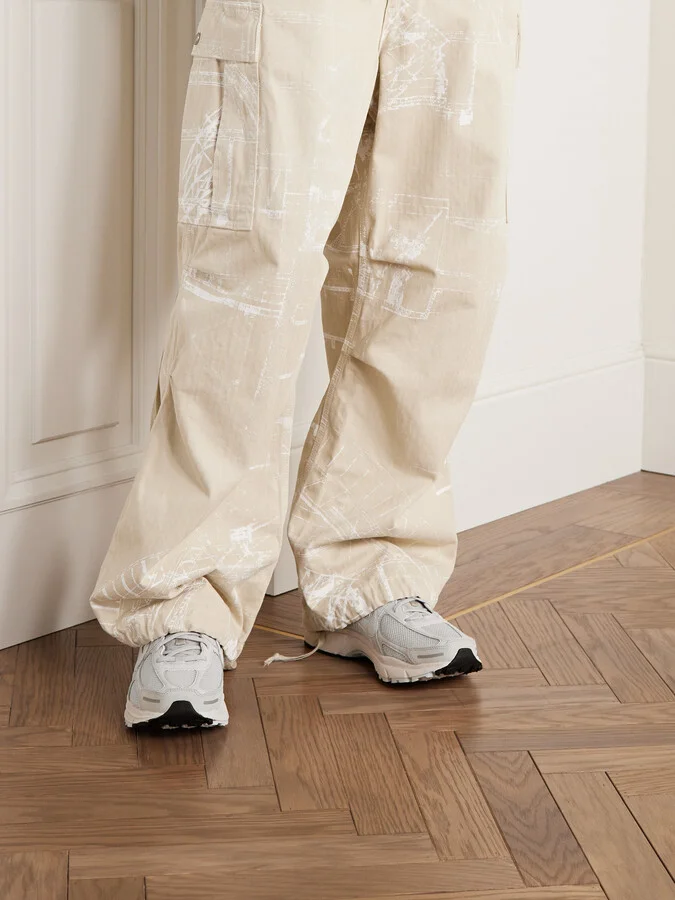 Zoom Vomero 5 Rubber-Trimmed Mesh and Leather Sneakers - Image 2